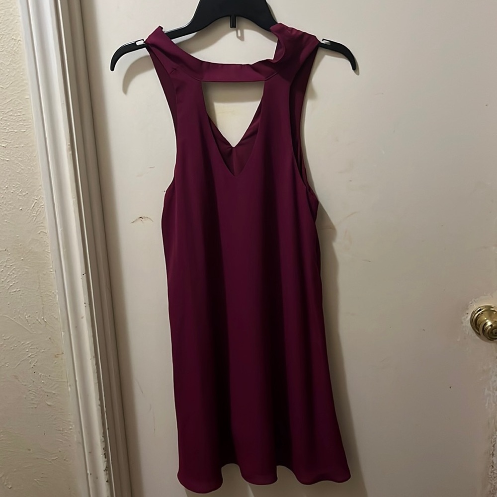 Maroon Lulus Dress